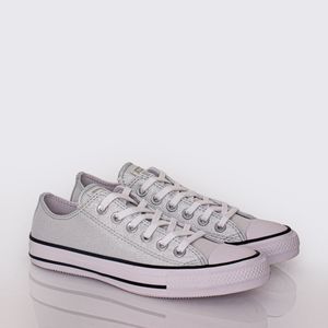 Tênis Converse All Star Chuck Taylor Azul Luar Prata Branco CT25650001