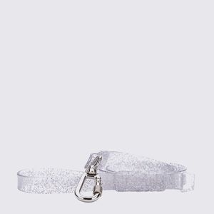 Melissa Pet Leash Vidro Glitter Prata 34410