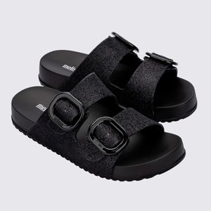 Melissa Cozy Glitter Preto 35807