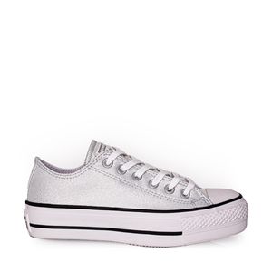 Tênis Converse All Star Chuck Taylor Lift Azul Luar Prata Branco CT25630001