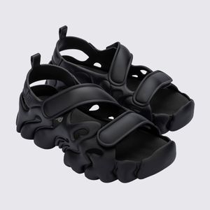 Melissa Puff Sandal + Collina Strada Preto 33784