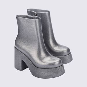 Melissa Nubia II Vidro Glitter Prata 33958