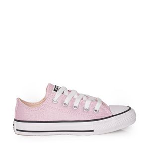 Tênis Converse Chuck Taylor All Star Infantil Pink Prata Branco CK10800001