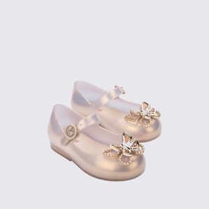 Mini Melissa Sweet Love Fly Baby Perolado Ouro 35717