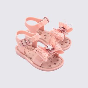 Mini Melissa Mar Sandal Star II Baby Rosa Glitter 35723