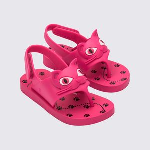 Mini Melissa Tenny Baby Rosa Preto 35694