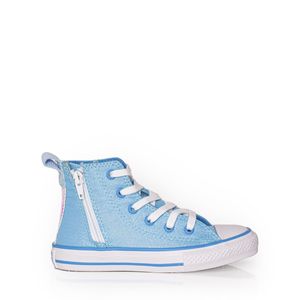 Tênis Converse All Star Chuck Taylor Infantil Céu Prata Branco CK10610002