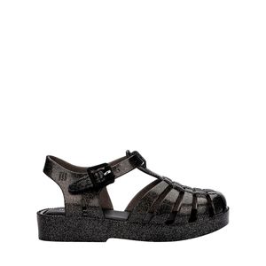 Mini Melissa Possession Shiny Baby Preto Gliter 33522