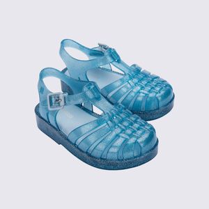 Mini Melissa Possession Shiny Baby Azul Glitter 33522