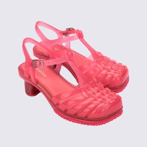 Mini Melissa Vixen Infantil Rosa Transparente 35783