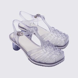 Mini Melissa Vixen Infantil Vidro Glitter Branco 35783