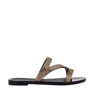 Melissa Siena Slide Preto Dourado 33989