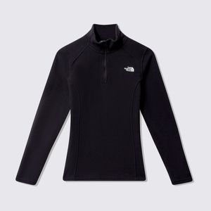 Fleece The North Face Tka 100 Glacier 1/4 Zíper Preto REDNJK3