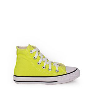 Tênis Converse Chuck Taylor All Star Seasonal Infantil Verde Citrico Preto Branco CK04280045