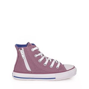 Tênis Converse Chuck Taylor All Star Infantil Roxo Azul Ancestral Branco CK10070008