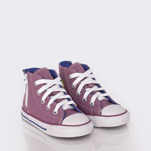 Tênis Converse Chuck Taylor All Star Baby Roxo Azul Ancestral Branco CK11020002