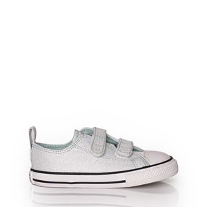 Tênis Converse Chuck Taylor All Star 2V Infantil Azul Luar Prata Branco CK10960002