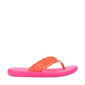 Melissa Possession Flip Flop Rosa Laranja 35786