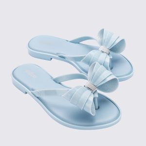 Melissa Flip Flop Slim V Azul 35748