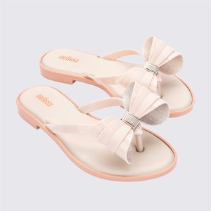 Melissa Flip Flop Slim V Bege 35748