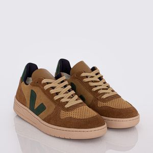 Tênis Vert V-10 Suede Camel Cyprus Multico VX0303293F