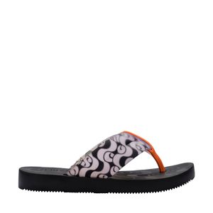 Melissa Flip Flop Orla + Cosmo Preto Bege 35713