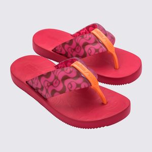 Melissa Flip Flop Orla + Cosmo Rosa Marrom 35713