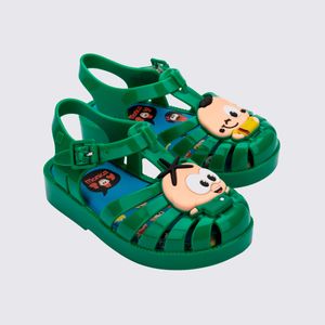 Mini Melissa Possession + Monica Toy Verde Azul 35726