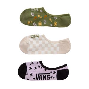 Meia Vans Scattered Canoodle Kit 3 Pares 36/39 Lavender Frost VN000AA2C7S