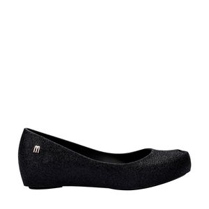 Mini Melissa Ultragirl Basic Infantil Preto Glitter 35790