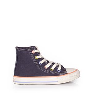 Tênis Converse All Star Chuck Taylor Infantil Grafite Amendoa Solstice Rosa CK11000002