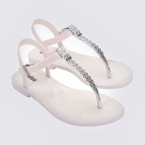 Melissa Fancy Branco Prata 35805