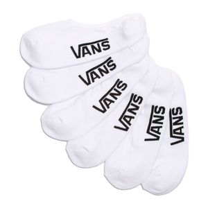 Meia Vans Classic Super No Show White 3 Pares 36/40 VN000XS9WHTCASA