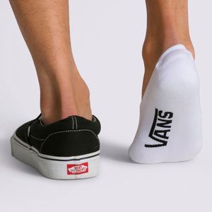 Meia Vans Classic Super No Show White 3 Pares 36-40 VN000XS9WHTCASA