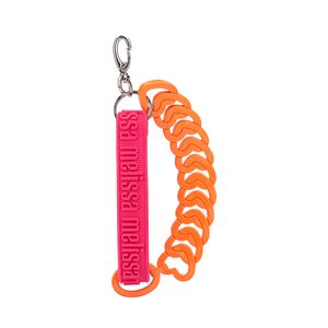 Melissa Heart Lover Keyring Laranja Rosa 34434