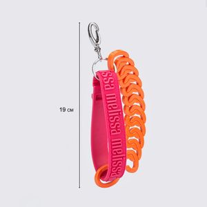 Melissa Heart Lover Keyring Laranja Rosa 34434