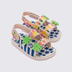 Mini Melissa Estrelar + Fábula Baby Bege Azul 35721