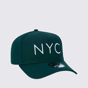 Boné New Era 9Forty A-Frame Snapback New York City Verde NEV23BON110