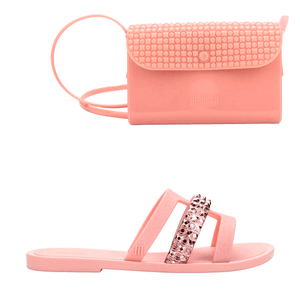 Melissa + Bolsa Desire Rosa Rose 35741