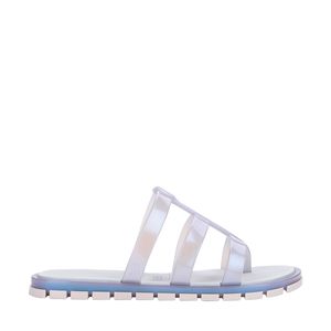 Melissa Path Slide Azul Perolado Branco 35802