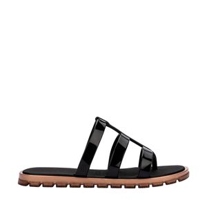 Melissa Path Slide Preto Ouro 35802