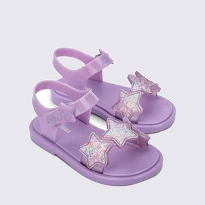 Mini Melissa Sparkly Baby Lilás Glitter 35779