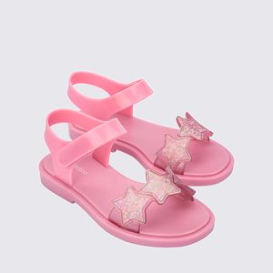 Mini Melissa Sparkly Infantil Rosa Glitter 35780