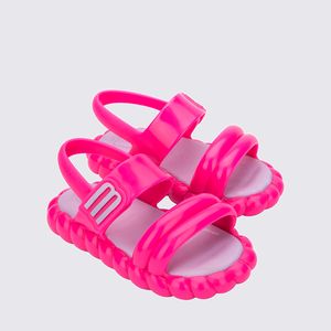 Mini Melissa Bubble Tech Sandal Baby Rosa Lilás 35822