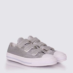 Tênis Converse All Star Chuck 70 3V Prata Puro Branco CT25670002