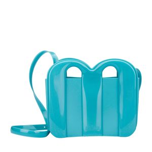 Melissa M Bag Azul Metalizado 34438