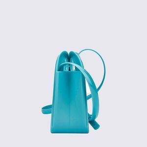 Melissa M Bag Azul Metalizado 34438