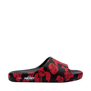 Melissa Free Print Slide + Mickey And Friends Preto Vermelho 35923