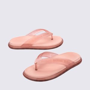 Melissa M-Lover Plus Flip Flop Rosa Transparente 35811