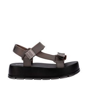 Melissa Flowing Platform Prata Preto 35817